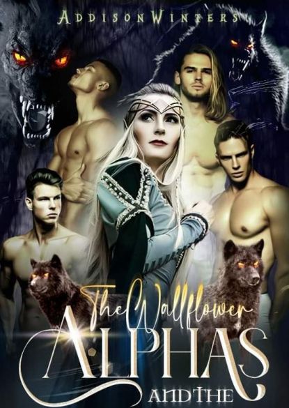 The Wallflower and the Alphas  Cover